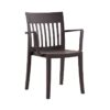 Eden Dining Arm Chair Brown