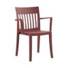 Eden Dining Arm Chair Red
