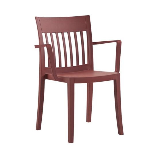 Eden Dining Arm Chair Red