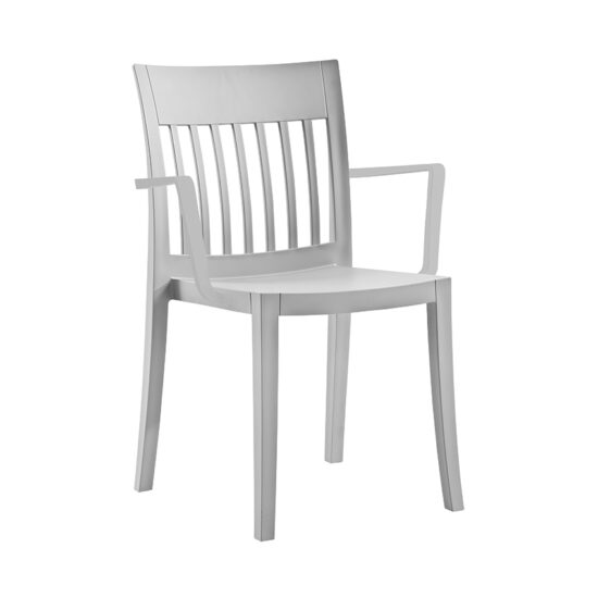 Eden Dining Arm Chair Grey