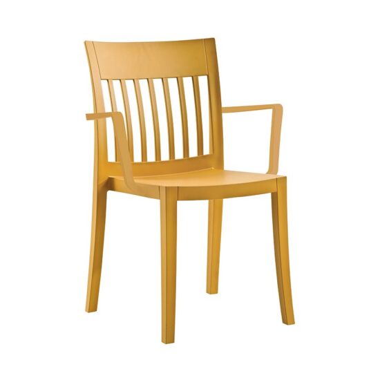 Eden Dining Arm Chair Yellow