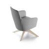 Lion Lounge Chair - Swivel Star Ash Wooden Base