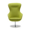 Queen Armchair - Swivel Flat Round Base