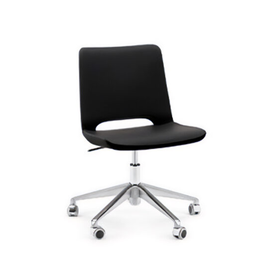 Amy Open Chair - Swivel Castor Base