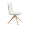 Amy Closed Chair - Swivel Star Ash Wooden Base
