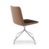 Amy Closed Chair - Swivel Spider Base