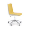 Amy Closed Chair - Swivel Castor Base