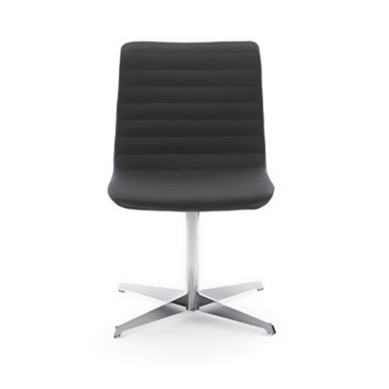 Amy Closed Chair - Swivel Crossbar Base